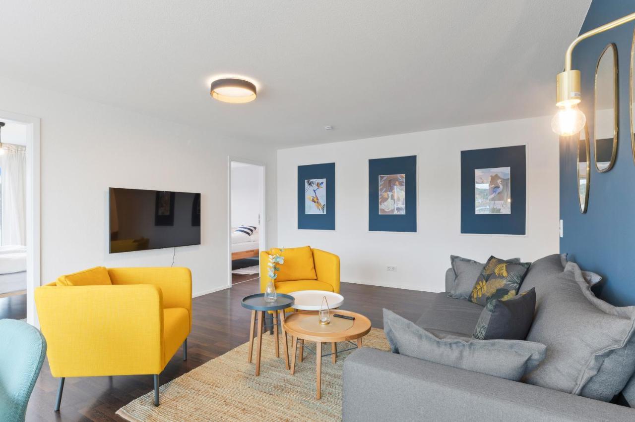 Design-Apartment - Kueche - Dachterrasse - Zentral Leinfelden-Echterdingen Eksteriør bilde