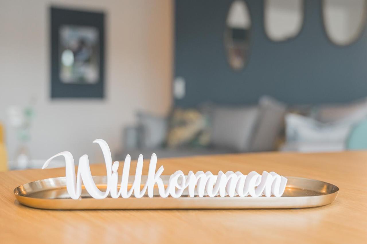 Design-Apartment - Kueche - Dachterrasse - Zentral Leinfelden-Echterdingen Eksteriør bilde