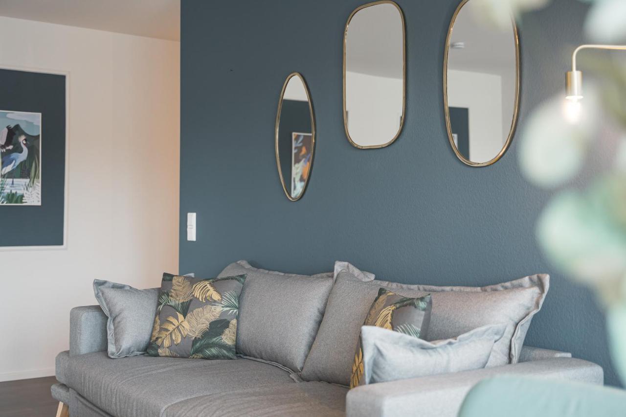 Design-Apartment - Kueche - Dachterrasse - Zentral Leinfelden-Echterdingen Eksteriør bilde