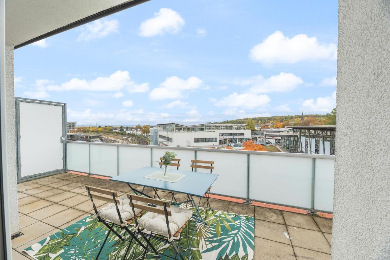 Design-Apartment - Kueche - Dachterrasse - Zentral Leinfelden-Echterdingen Eksteriør bilde