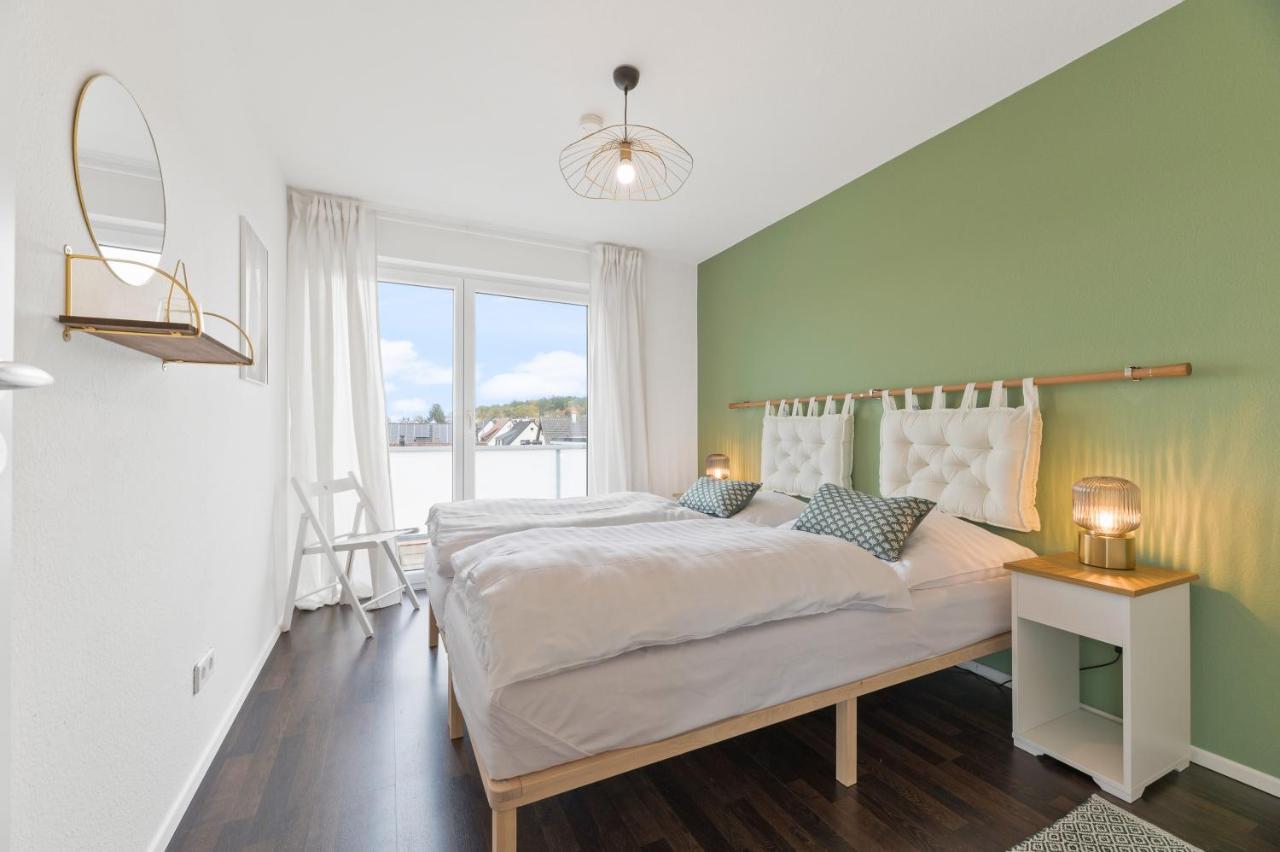 Design-Apartment - Kueche - Dachterrasse - Zentral Leinfelden-Echterdingen Eksteriør bilde